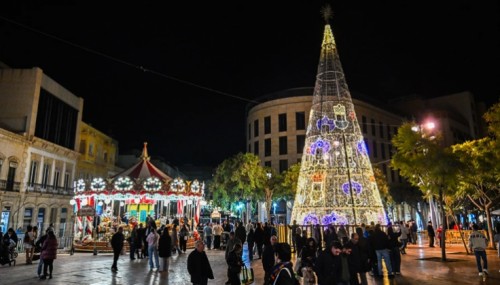Almería destinará más de un millón de euros a la iluminación de Navidad