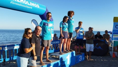Carlos Tejada vuelve a lograr el subcampeonato andaluz de travesías a nado