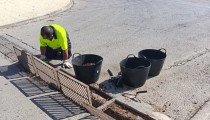 Vera refuerza el mantenimiento de la red de alcantarillado por las lluvias