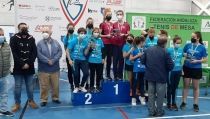 La EDM de Tenis Mesa, campe&oacute;n de Andaluc&iacute;a juvenil en categor&iacute;a femenina