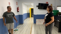 El gimnasio de C&aacute;njayar, a punto de volver a abrir tras las obras de mejora