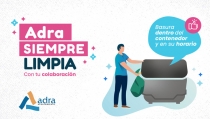 La campa&ntilde;a 'Adra siempre limpia' contin&uacute;a en las redes sociales