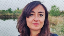 Elvira Navarro y Ernesto P&eacute;rez Z&uacute;&ntilde;iga, en el III Festival Literario Escribidores