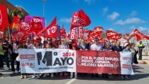 Cerca de mil almerienses piden mejores condiciones laborales en el 1 de Mayo
