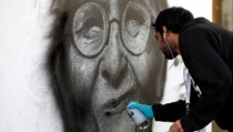 Los almerienses Dank Labara y Nauni69, en el V Concurso de Arte Urbano Adi&oacute;s?