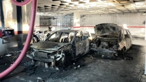 Detenido por provocar un incendio en un garaje comunitario de Roquetas