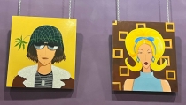 La artista almeriense Carmen Selfa expone sus &uacute;ltimas obras en Cortatu