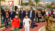 Inaugurado el carril bici de tres kil&oacute;metros entre Hu&eacute;rcal de Almer&iacute;a y la capital