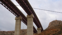 12,6 millones para rehabilitar el viaducto del Barranco de El Caballar en la A7