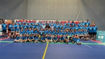 Cerca de cien deportistas han participado en el Campus de Voleibol del Mintonette
