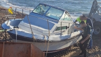 Golpe al contrabando y el tr&aacute;fico de personas en las costas de Almer&iacute;a