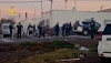 Cuatro detenidos por disparar y atropellar a un camionero para robarle