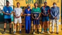 El tenista almeriense Javi Barranco, finalista del Challenger ATP de Sevilla en dobles