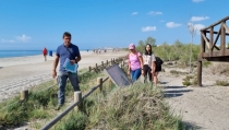 Roquetas de Mar lleva a cabo una recogida de 'basuraleza' en la Ribera de la Algaida