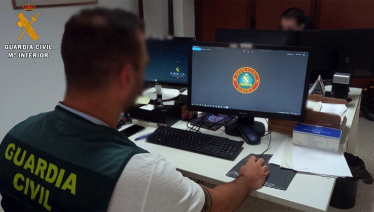Detienen a diez miembros de un grupo dedicado a las ciberestafas