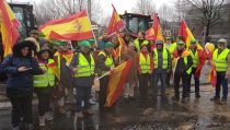 ASAJA se une a la protesta de los agricultores europeos en Bruselas