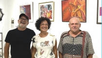 El colectivo Perif&eacute;ricos expone en Moj&aacute;car su 'Arte para llevar'