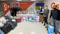 Ciudadanos Almer&iacute;a recoge m&aacute;s de 500 kilos de productos para enviarlos a Ucrania
