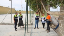 El Ejido lleva a cabo la reforma integral de las pistas deportivas del Club de Tenis