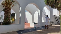 Adra prepara el cementerio municipal para la celebraci&oacute;n de Todos los Santos