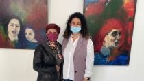La artista Teresa N&aacute;jera expone sus &uacute;ltimos trabajos en Moj&aacute;car