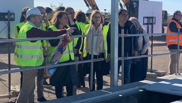 Las conducciones de los vertidos del Campo de N&iacute;jar superan el 80% de ejecuci&oacute;n