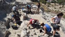 Excavaci&oacute;n en el yacimiento de Moj&aacute;car la Vieja.
