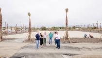 Las obras de transformaci&oacute;n del delta del Andarax llegan a su recta final