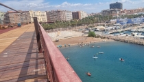 El paseo peatonal del Cable Ingl&eacute;s estar&aacute; terminado antes de fin de a&ntilde;o
