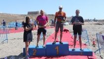 80 deportistas participan en el Triatl&oacute;n Cross Super Sprint de Guardias Viejas