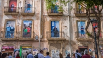 La exposici&oacute;n 'Almer&iacute;a en la mirada' convierte la ciudad en un museo al aire libre