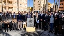 Almer&iacute;a rinde homenaje a Diego Garc&iacute;a con un monolito y una plaza en El Palmeral