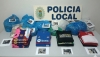 Intervienen m&aacute;s de 480 prendas falsificadas para venta ambulante en Adra