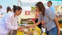El Palmeral, en El Zapillo, nueva 'playa sin humos' de Almer&iacute;a
