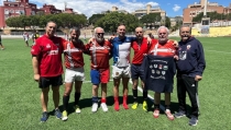 El rugby almeriense rinde homenaje a Juan de Luque 'Zipi' por sus seis d&eacute;cadas de dedicaci&oacute;n altruista