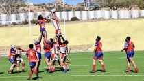 El Uni&oacute;n Rugby Almer&iacute;a cae ante el Universidad de Granada en el regreso al Juan Rojas
