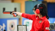 La almeriense In&eacute;s Ortega logra el oro en el Gran Prix de Ruse de tiro ol&iacute;mpico