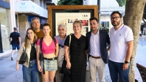 Alumnos de la Escuela de Arte llevan la muestra 'Emergentes' al Paseo de Almer&iacute;a