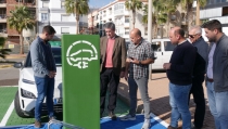 Adra estrena un servicio gratuito de recarga de veh&iacute;culos el&eacute;ctricos