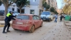 Agentes de la Polic&iacute;a Local de Roquetas ayudan en Catarroja tras los da&ntilde;os de la DANA