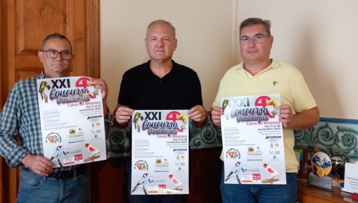 Cuevas del Almanzora presenta el XXI Concurso Ornitol&oacute;gico