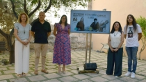 Jos&eacute; del Tomate, Anabel Veloso y Alberto Funes, en el Festival Flamenco del Jaroso