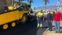 La Mojonera lleva a cabo obras de mejora en varias calles del centro