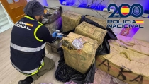 Incautan m&aacute;s de 3.500 kilos de drogas y un arsenal de armas en El Ejido