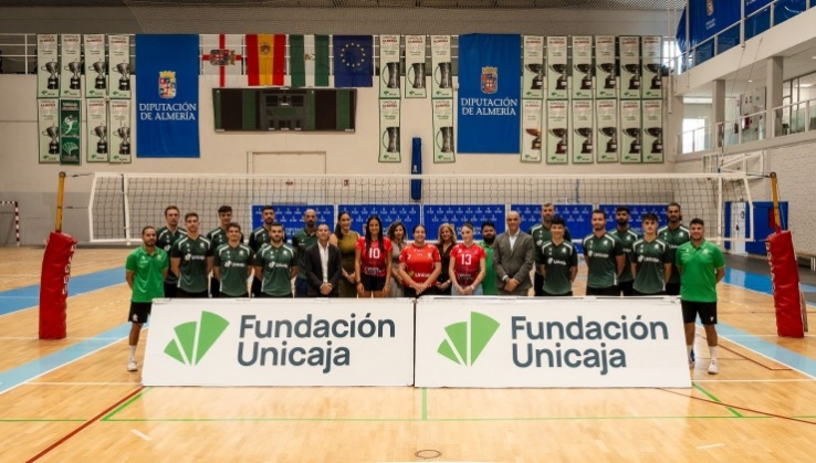 Fundaci&oacute;n Unicaja renueva su patrocinio al Club de Voleibol Unicaja Costa de Almer&iacute;a