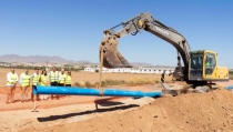 Pulp&iacute; recibir&aacute; de &Aacute;guilas 1,1 hect&oacute;metros c&uacute;bicos de agua desalada