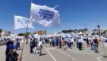 Los regantes se manifiestan en Madrid contra el recorte en el trasvase Tajo-Segura