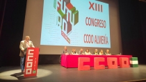 Antonio Valdivieso, reelegido como secretario general de CCOO Almer&iacute;a