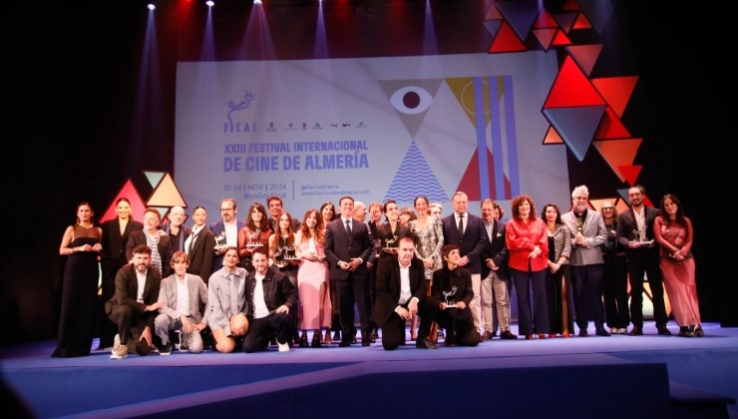 Ver&oacute;nica S&aacute;nchez, premio Almer&iacute;a Tierra de Cine en la gala Almer&iacute;a en Corto