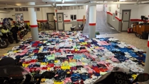 Intervienen m&aacute;s de 10.000 prendas deportivas falsificadas en Roquetas